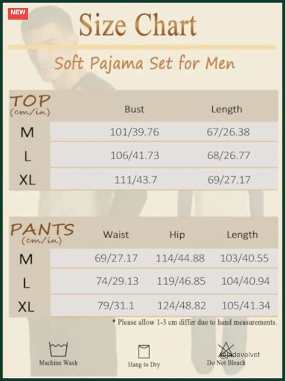Men's 2-Piece Long Sleeve Pajama Set with Pockets Loungewear Sleepwear